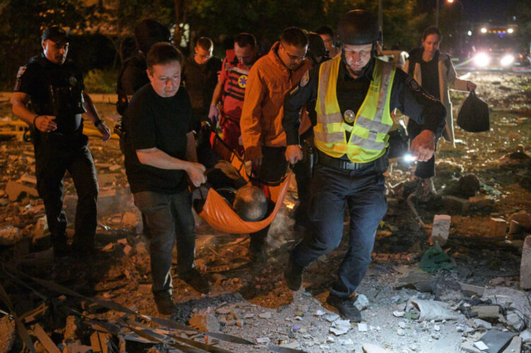 Russian attacks on Ukraine kill at least 22
